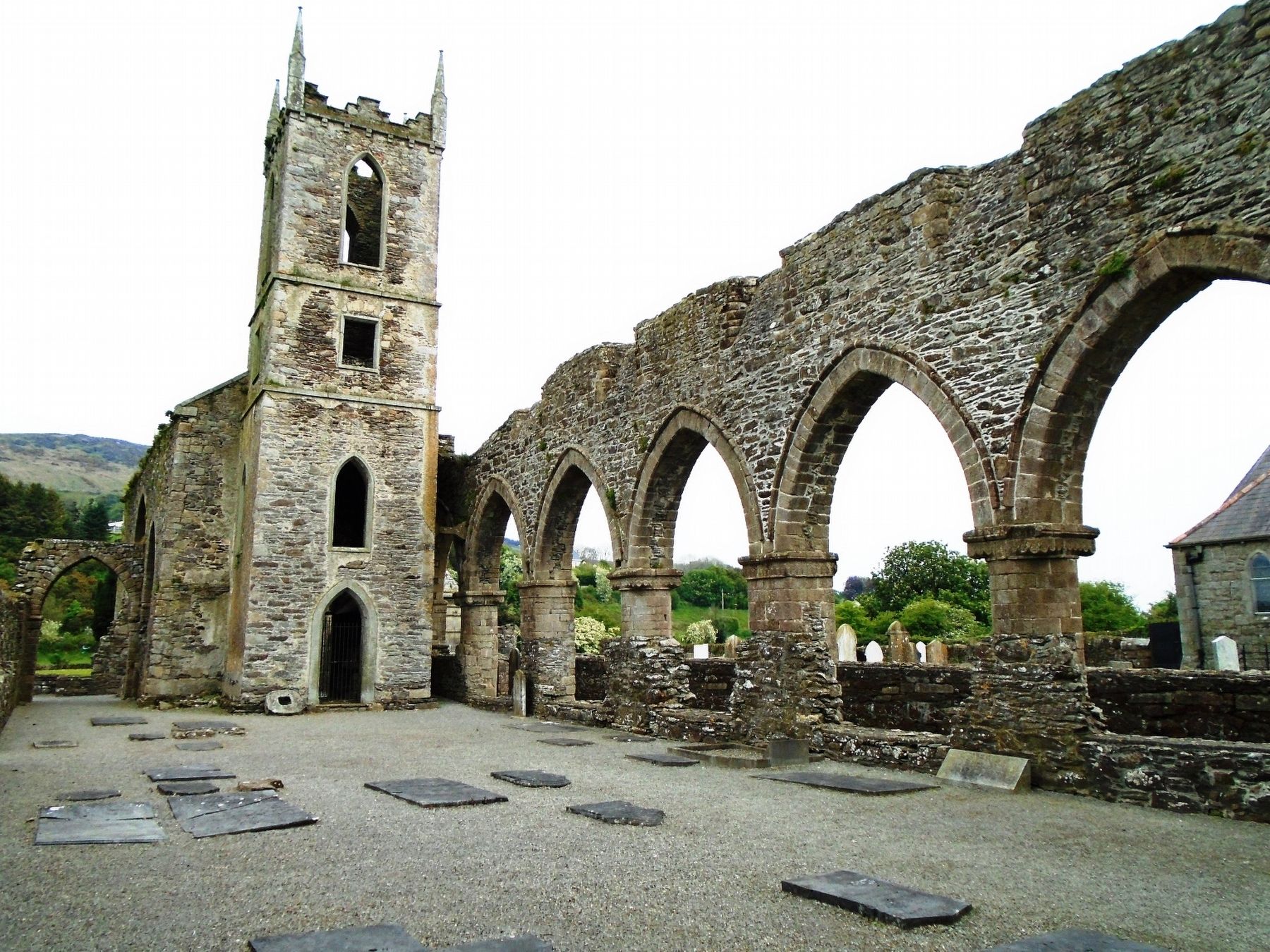 Mainistir Bhealach Conglais / Baltinglass Abbey image. Click for full size.