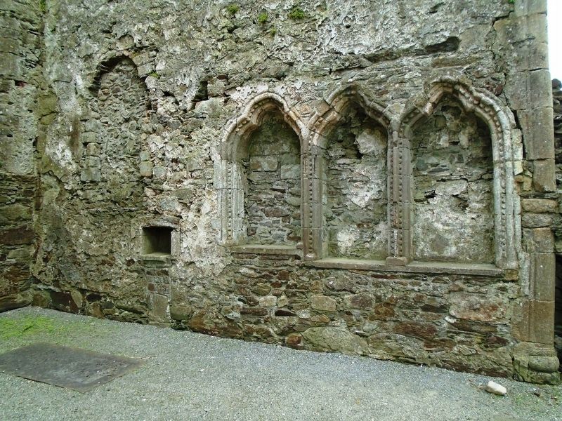 Mainistir Bhealach Conglais / Baltinglass Abbey Detail. Click for full size. Mainistir Bhealach Conglais / Baltinglass Abbey Detail image. Click for full size.