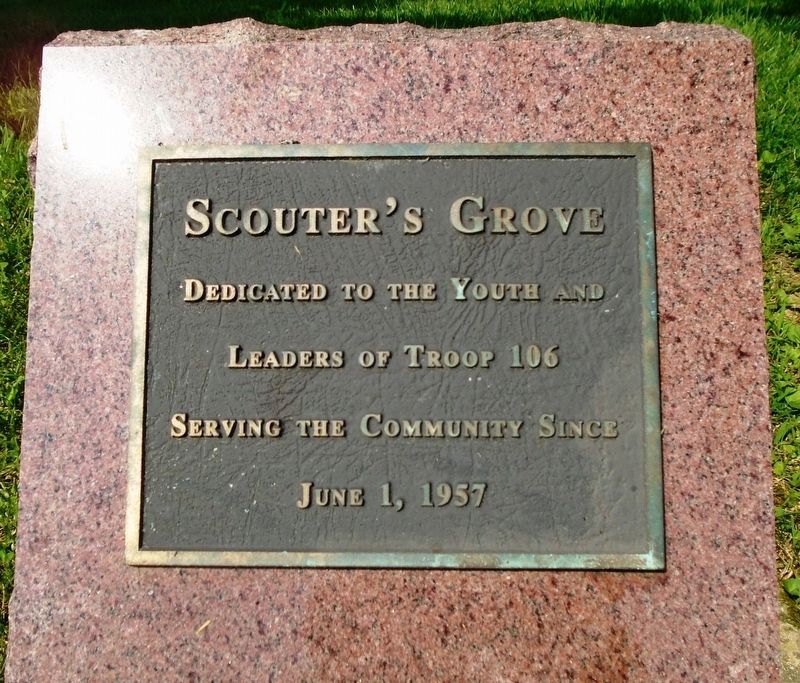 Scouter's Grove Marker image. Click for full size.