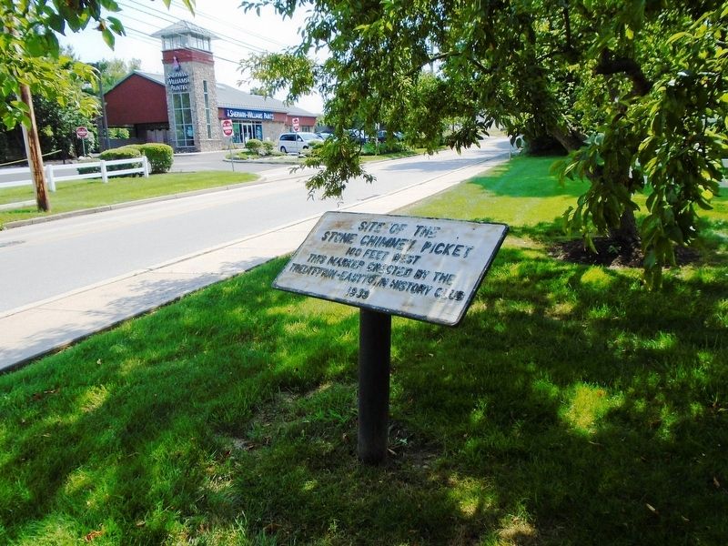 Site of the Stone Chimney Picket Marker image. Click for full size.