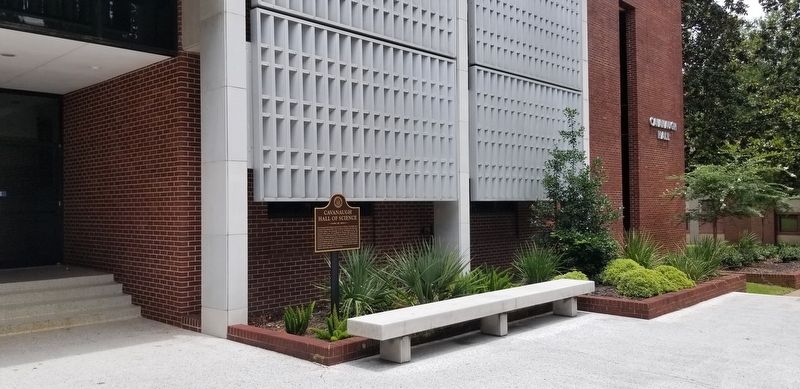 Cavanaugh Hall of Science Marker. Click for full size. Cavanaugh Hall of Science Marker image. Click for full size.