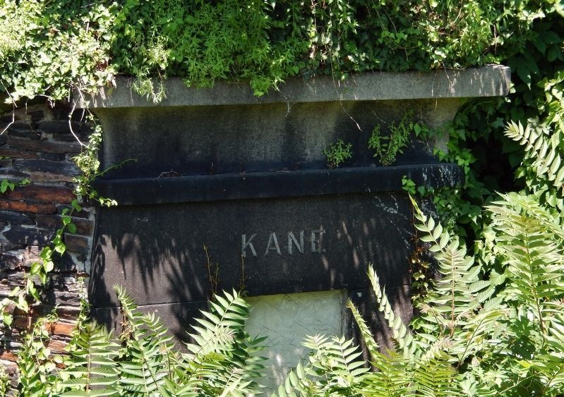 Kane Family Tomb<br>(<i>near marker  view obscured by foliage</i>) image. Click for full size.