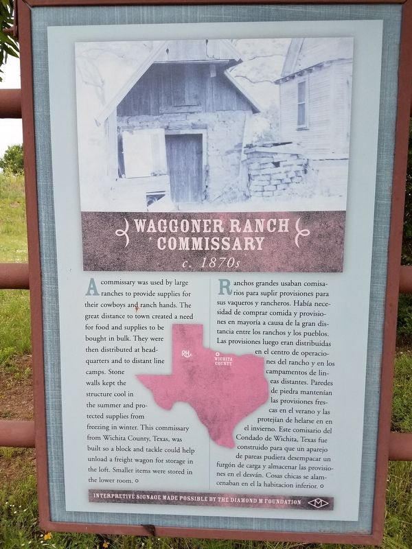 Waggoner Ranch Marker image. Click for full size.