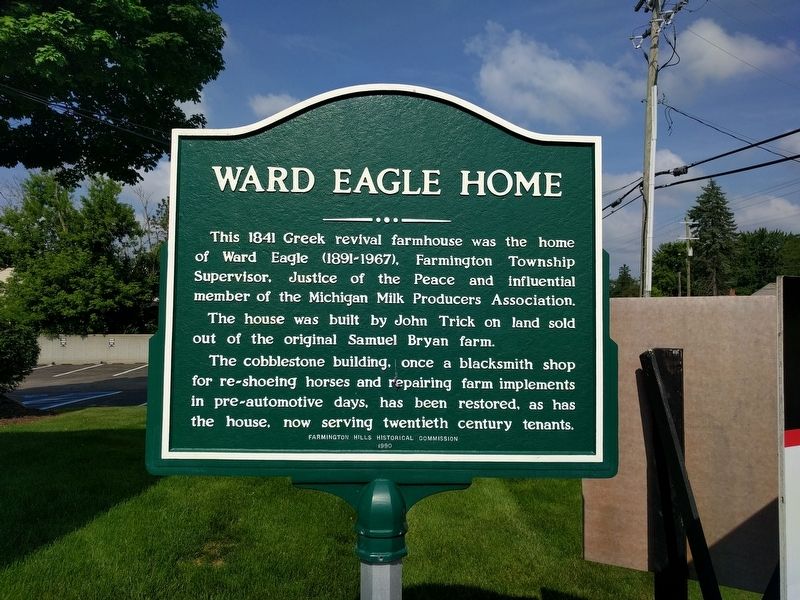 Ward Eagle Home Marker image. Click for full size.