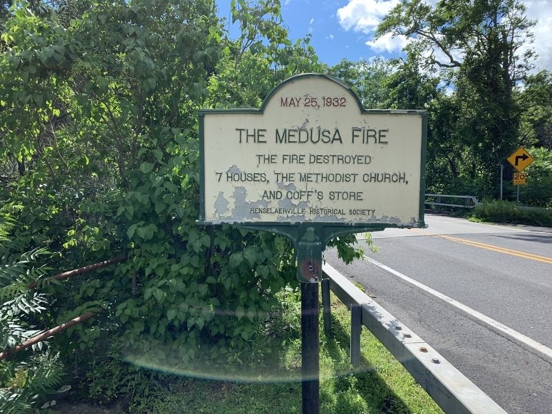 The Medusa Fire Marker image. Click for full size.