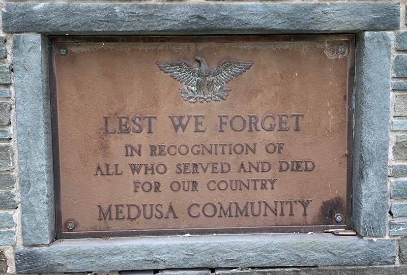 Medusa War Memorial image. Click for full size.