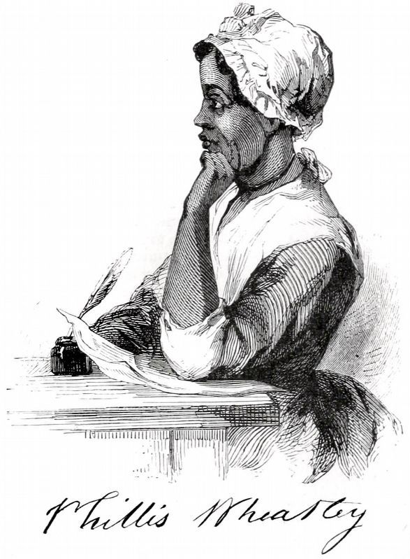 Phillis Wheatley image. Click for full size.