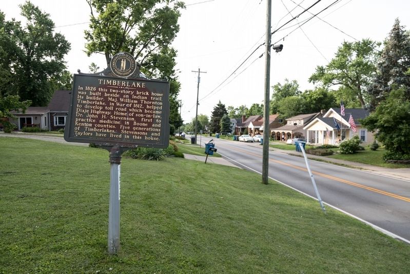 Timberlake Marker. Click for full size. Timberlake Marker image. Click for full size.