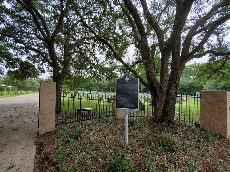 Trinity Lutheran Church Cemetery Marker. Click for full size. Trinity Lutheran Church Cemetery Marker image. Click for full size.