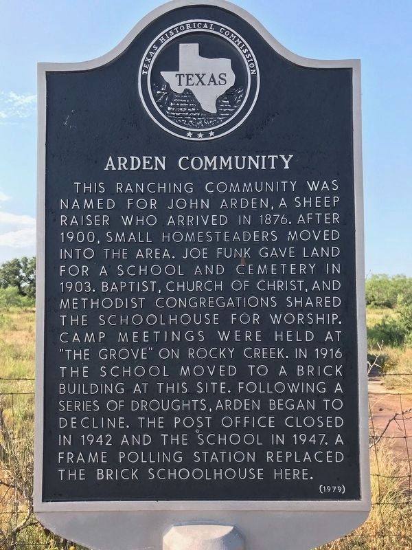 Arden Community Marker image. Click for full size.