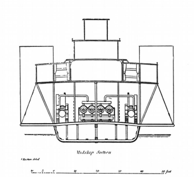 Steamboat Cross Section image. Click for full size.