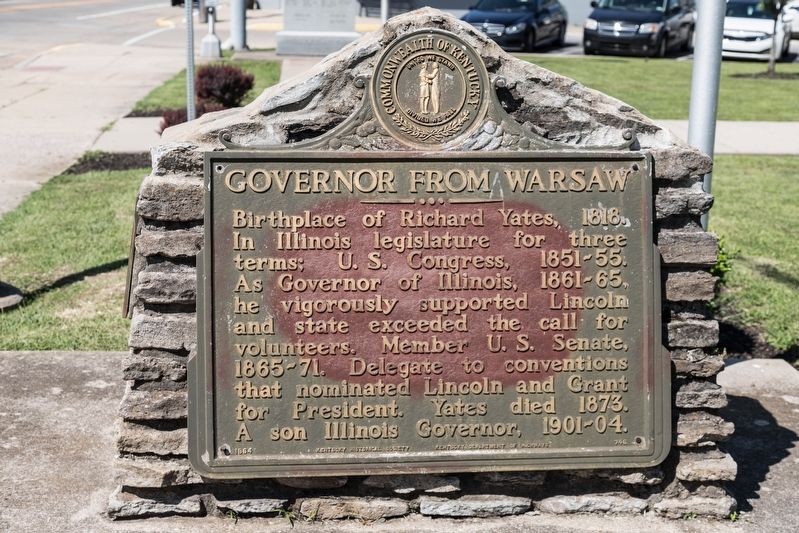 Governor From Warsaw Marker image. Click for full size.