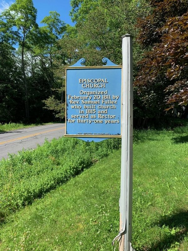 Episcopal Church Marker. Click for full size. Episcopal Church Marker image. Click for full size.
