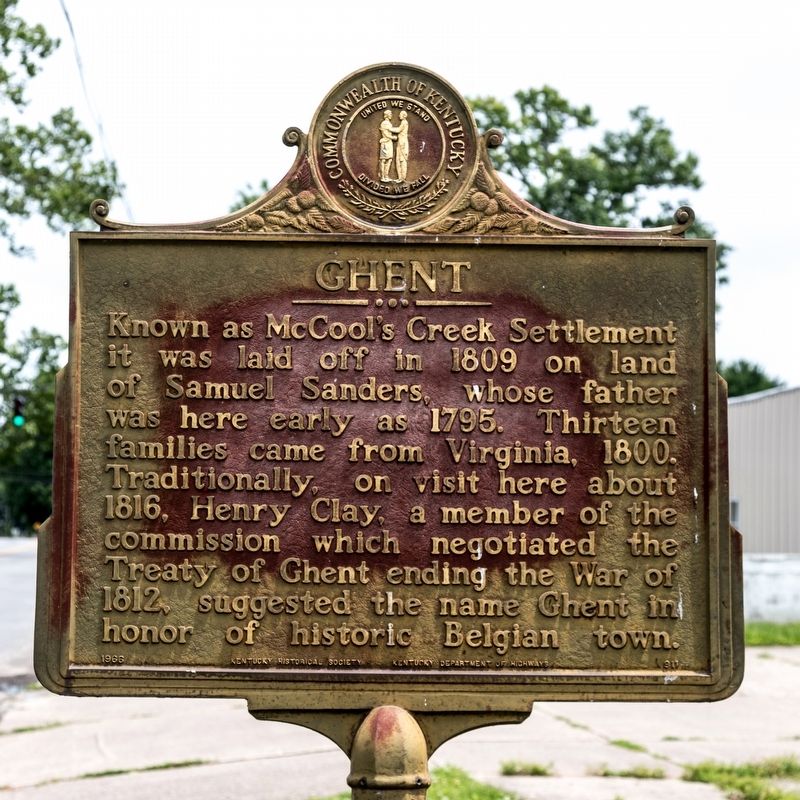 Ghent Marker image. Click for full size.