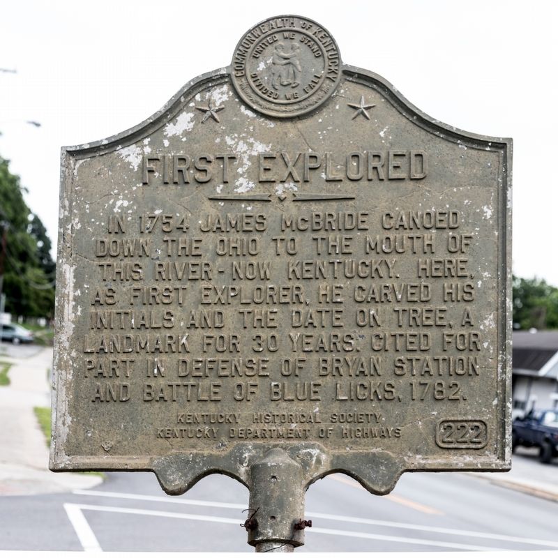 First Explored Marker. Click for full size. First Explored Marker image. Click for full size.