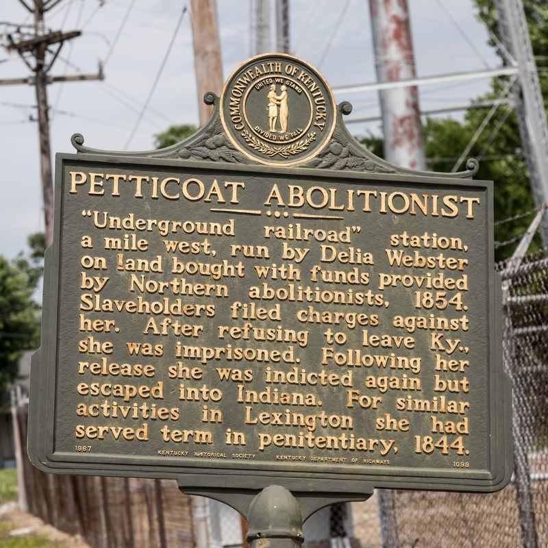 Petticoat Abolitionist Marker image. Click for full size.
