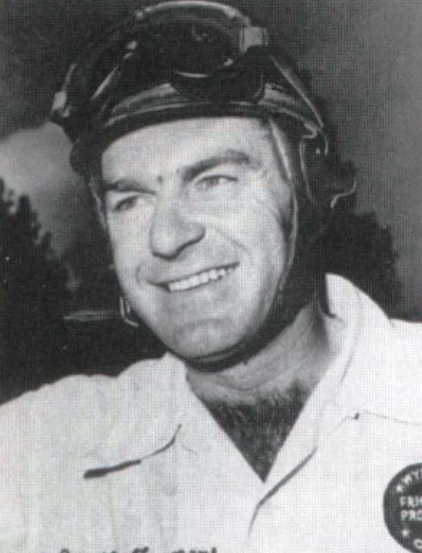 Curtis Turner, Sportsman race winner 1953. Click for full size. Curtis Turner, Sportsman race winner 1953 image. Click for full size.