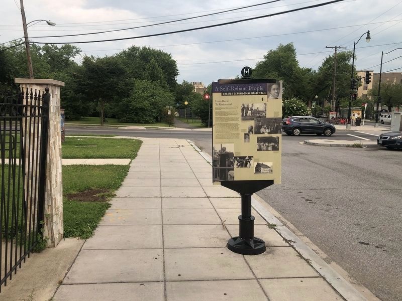 From Rural to Residential Marker image. Click for full size.