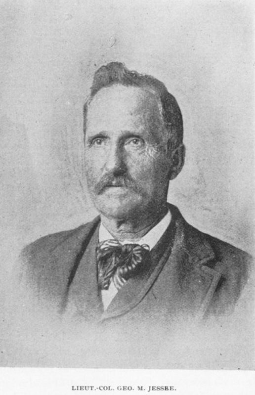 Lieutenant Colonel George M. Jessee, CSA (1832-1896). Click for full size. Lieutenant Colonel George M. Jessee, CSA (1832-1896) image. Click for full size.