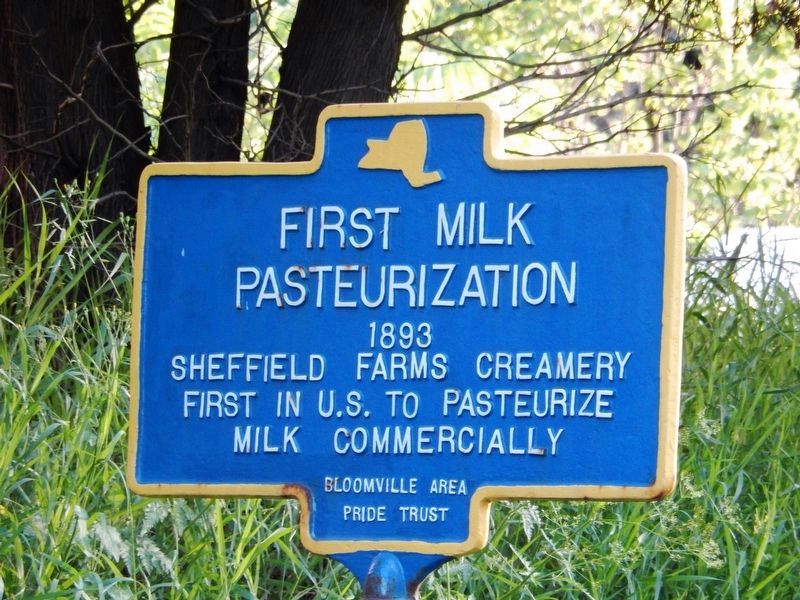 First Milk Pasteurization Marker image. Click for full size.