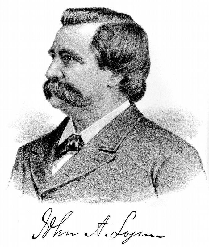 John A. Logan image. Click for full size.