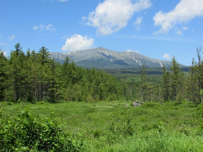 Mount Katahdin. Click for full size. Mount Katahdin image. Click for full size.
