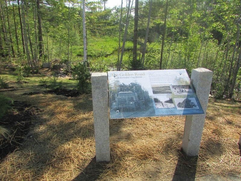 The Golden Road Marker. Click for full size. The Golden Road Marker image. Click for full size.