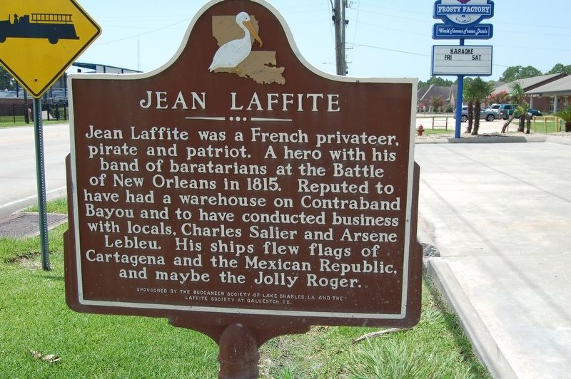 Jean Laffite Marker image. Click for full size.