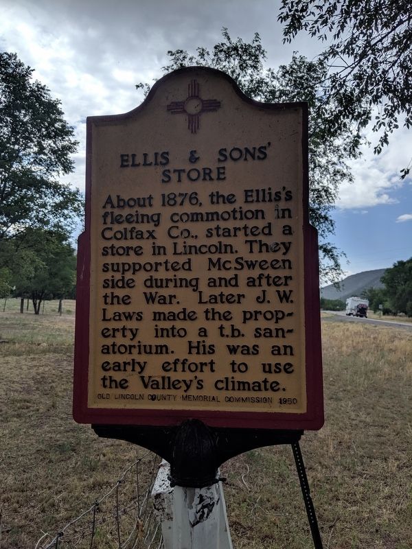 Ellis and Sons' Store Marker image. Click for full size.