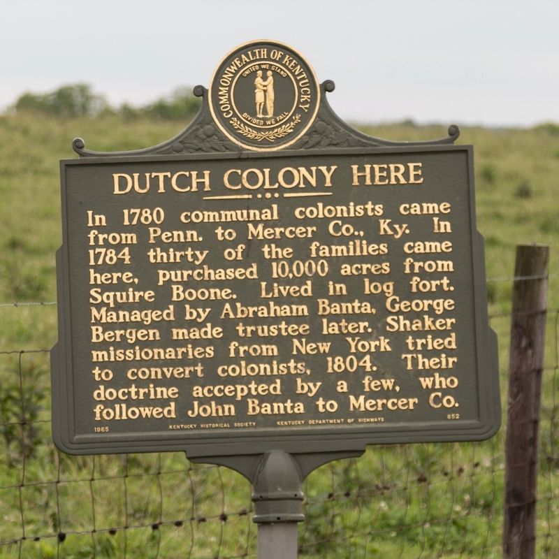 Dutch Colony Here Marker image. Click for full size.