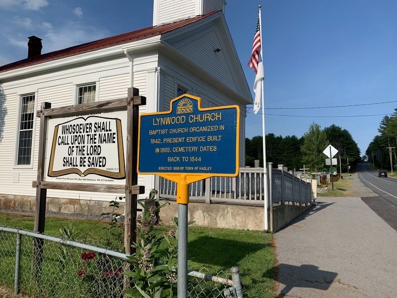 Lynwood Church Marker. Click for full size. Lynwood Church Marker image. Click for full size.
