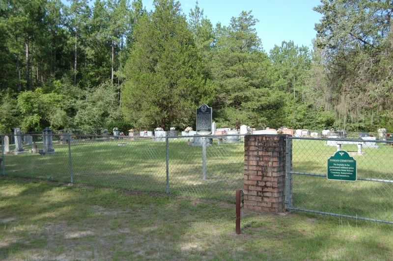 Inman Cemetery Marker image. Click for full size.