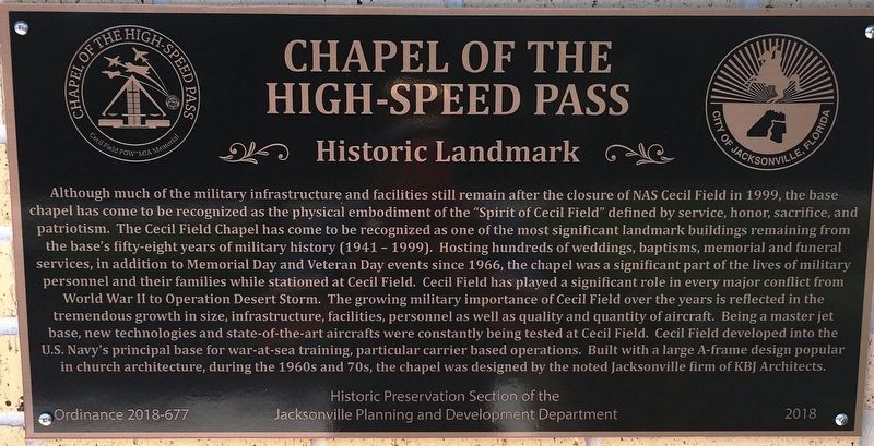 Chapel of the High-Speed Pass Marker image. Click for full size.