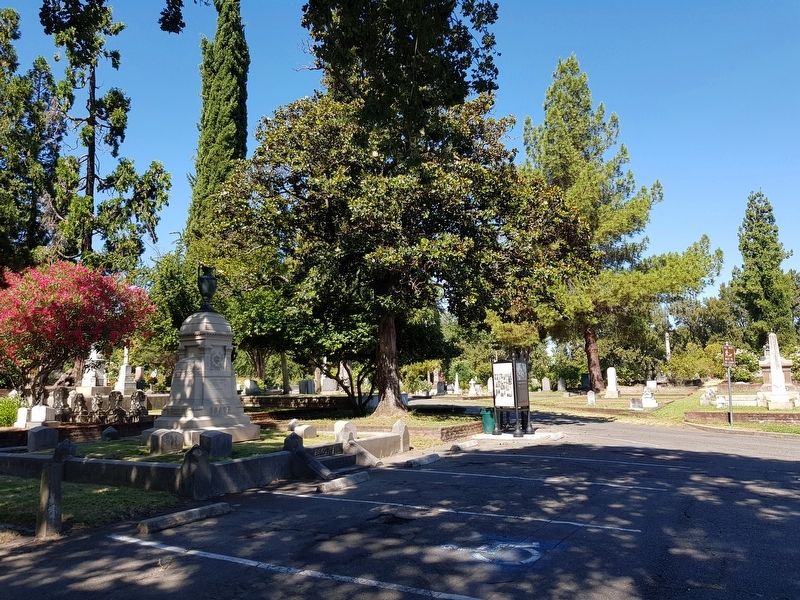 Sacramento City Cemetery / People of the Cemetery Marker. Click for full size. Sacramento City Cemetery / People of the Cemetery Marker image. Click for full size.