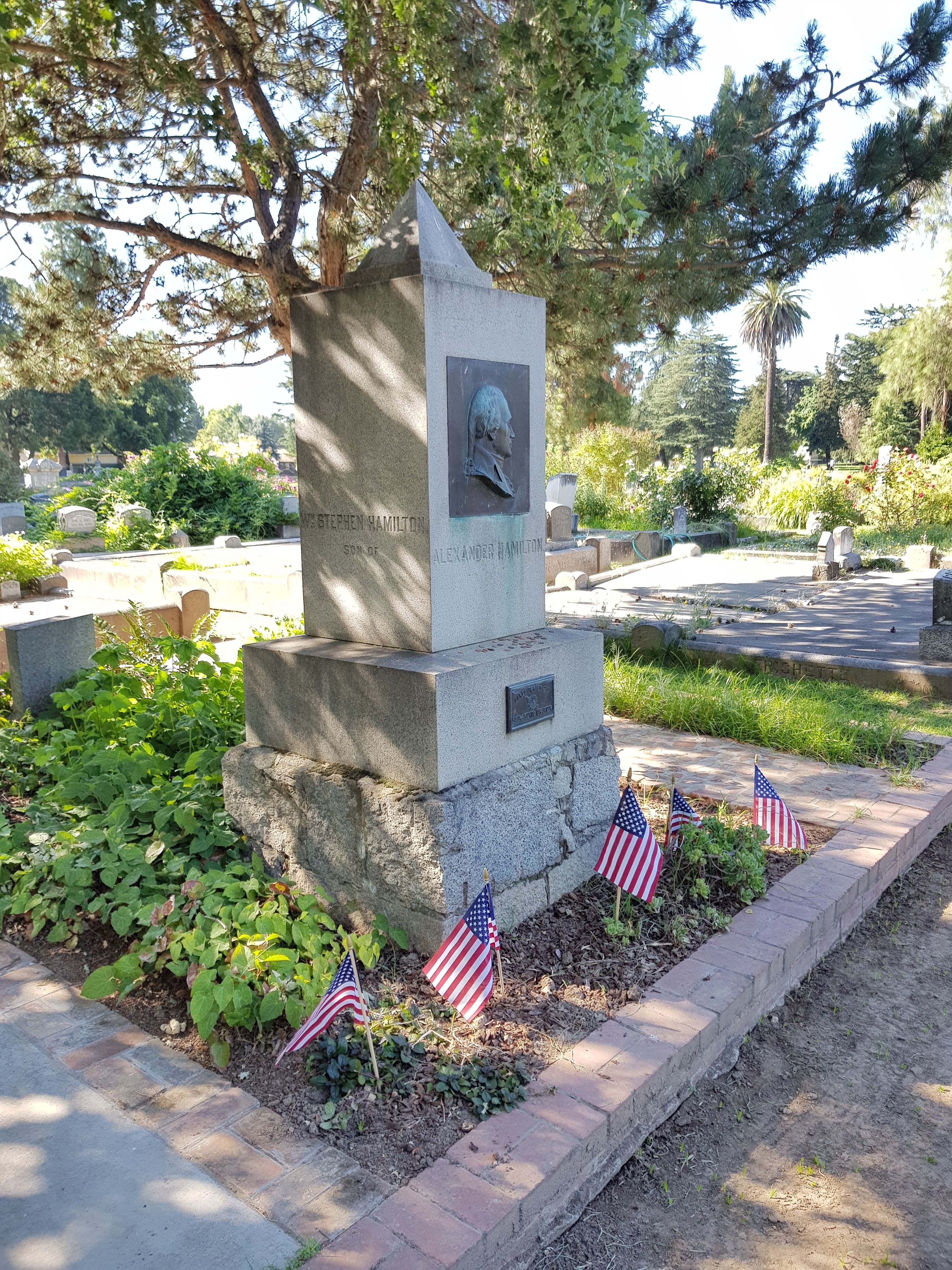 Colonel William Stephen Hamilton memorial