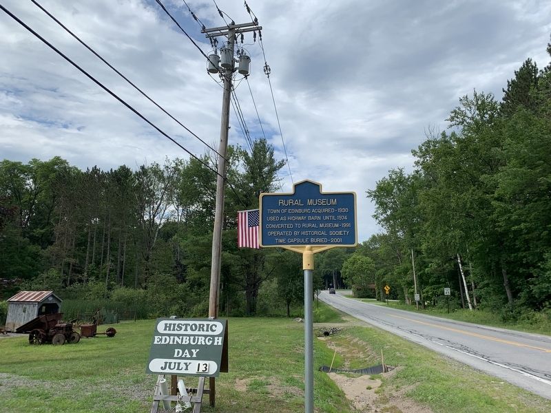 Rural Museum Marker. Click for full size. Rural Museum Marker image. Click for full size.