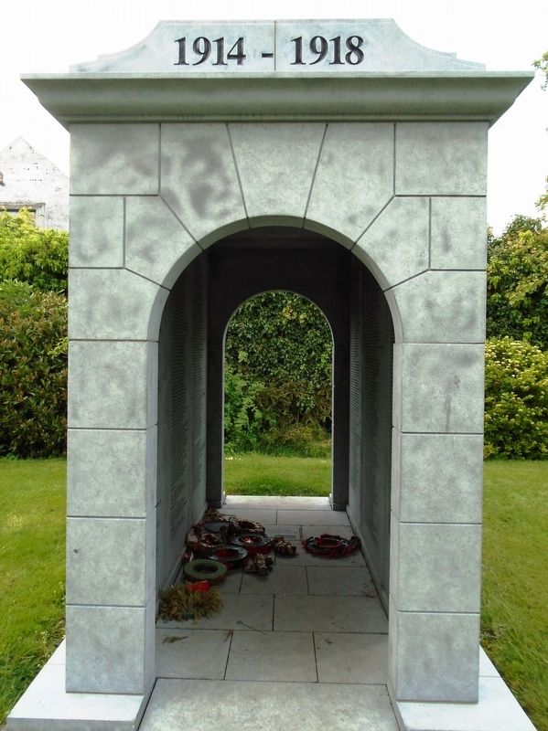 World War I Memorial. Click for full size. World War I Memorial image. Click for full size.