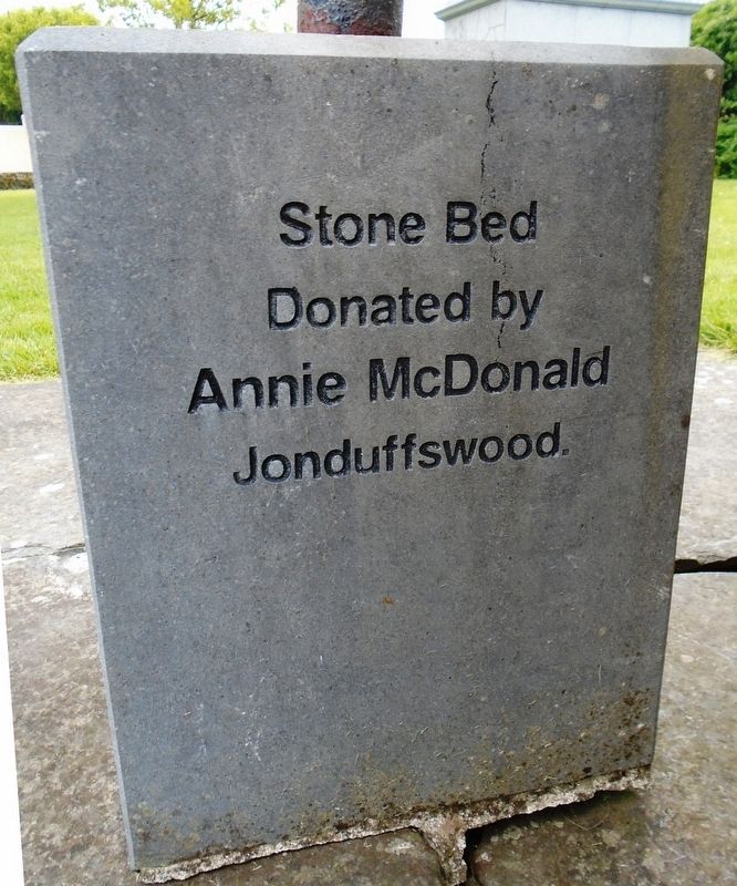 Culm Crusher Stone Bed Marker. Click for full size. Culm Crusher Stone Bed Marker image. Click for full size.