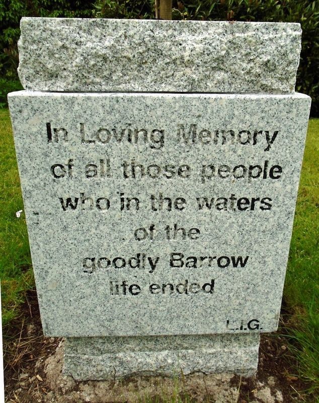 River Barrow / An Bhearú Deaths Memorial Marker image. Click for full size.