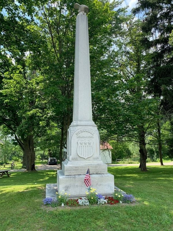 Cornwall Remembers Marker. Click for full size. Cornwall Remembers Marker image. Click for full size.