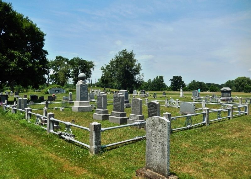 Saint Luke's Church Cemetery<br>(<i>located behind the church</i>). Click for full size. Saint Luke's Church Cemetery<br>(<i>located behind the church</i>) image. Click for full size.