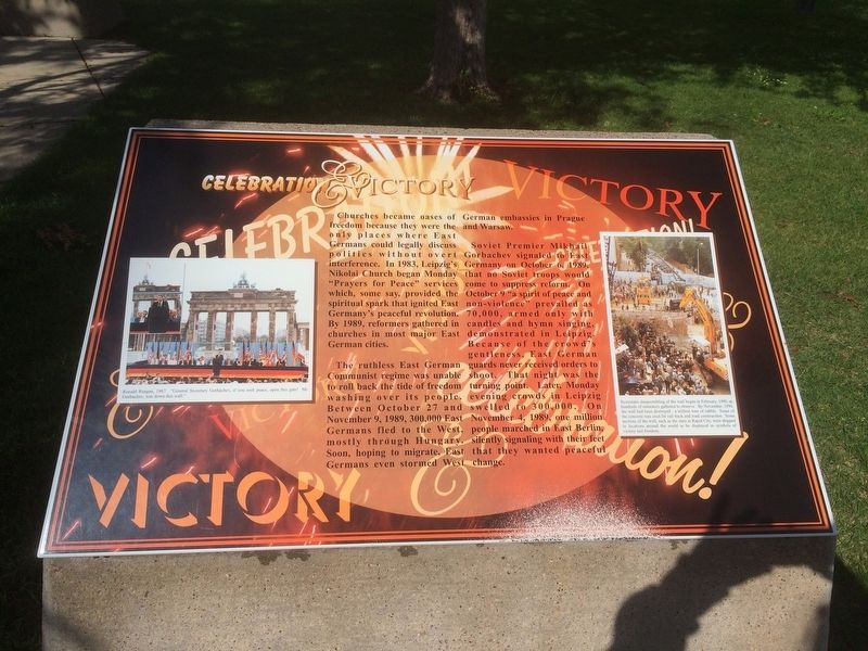 Celebrating Victory Marker Panel B. image. Click for full size.