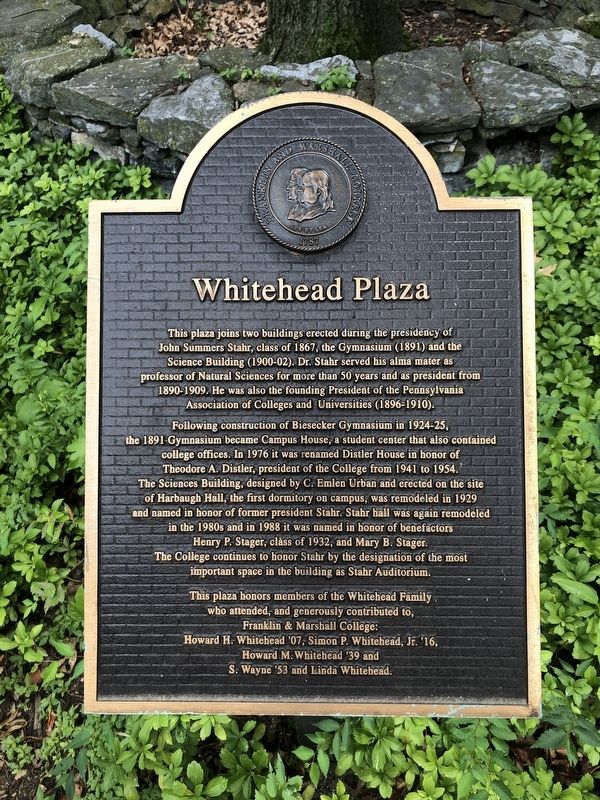 Whitehead Plaza Marker image. Click for full size.