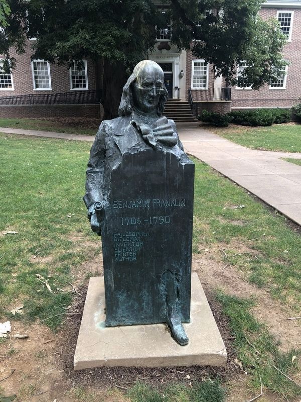 Benjamin Franklin Marker [Front] image. Click for full size.