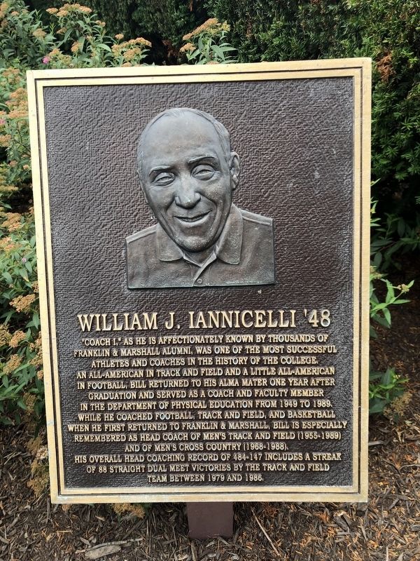 William J. Iannicelli '48 Marker image. Click for full size.