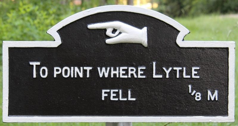 To Where Lytle Fell Marker image. Click for full size.