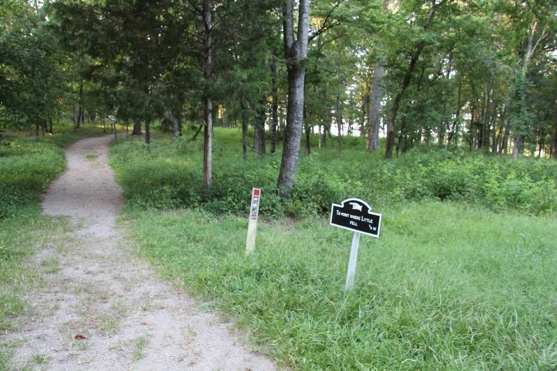 To Where Lytle Fell Marker image. Click for full size.