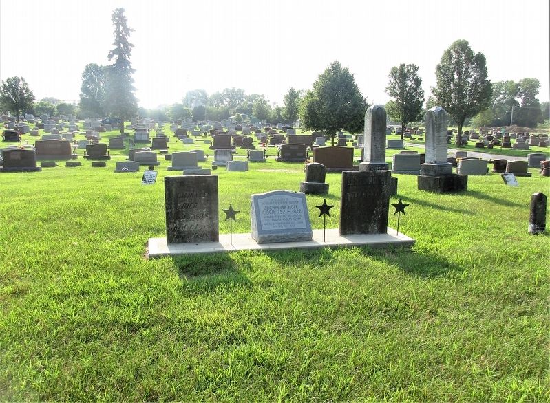 Zachariah Hole Marker image. Click for full size.