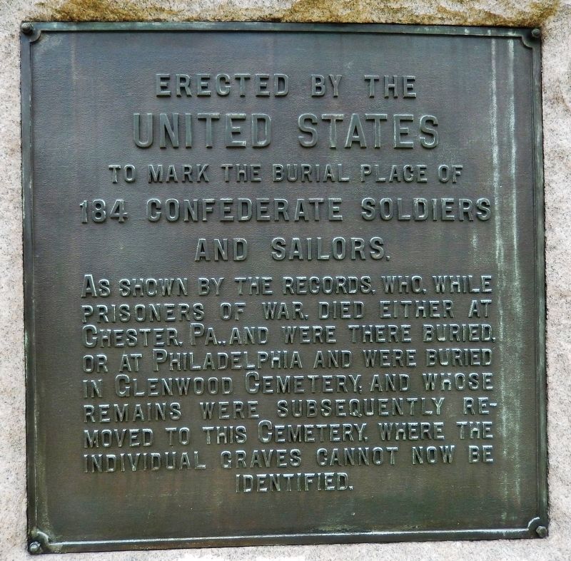 Confederate Monument (<i>west panel</i>) image. Click for full size.