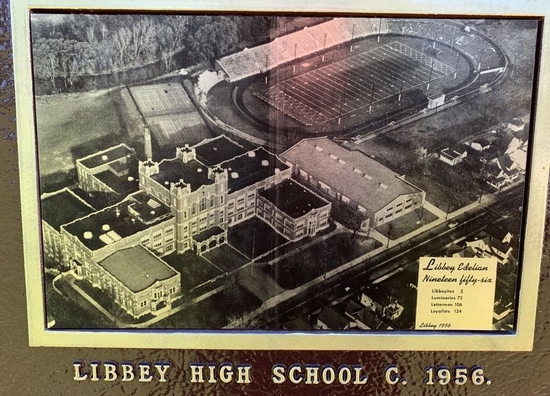 Edward Drummond Libbey High School c. 1956 image. Click for full size.